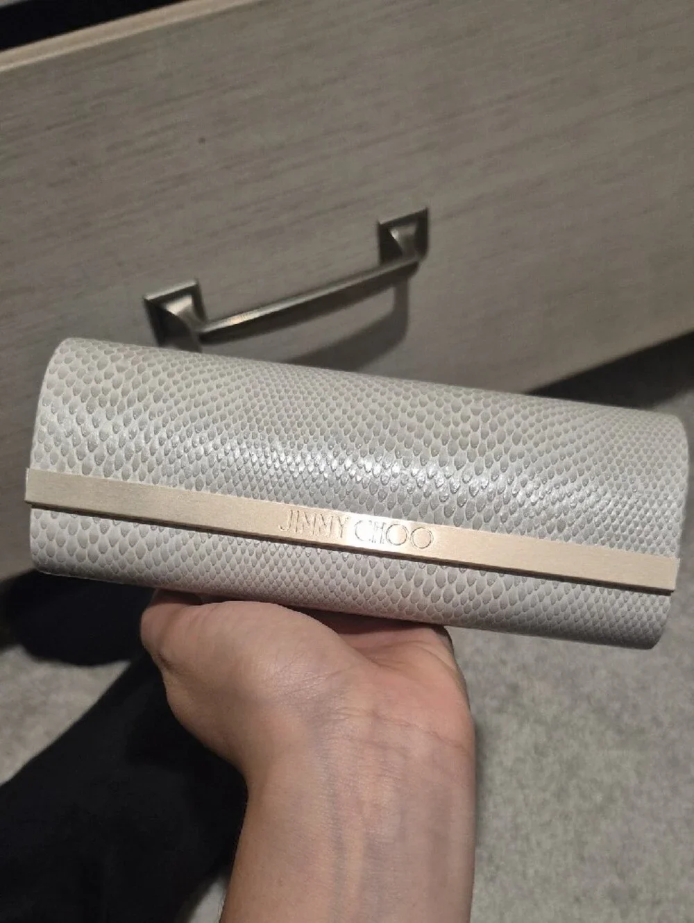 Jimmy Choo Black Oversized Fashion Sunglasses Case Included.